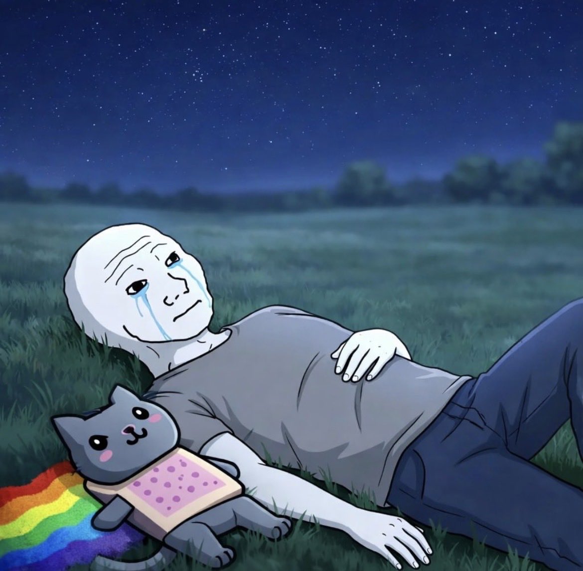 Kgs_190's tweet image. There are currently two $nyan tickers, one on bags and one on @Pumpfun . I don't care which Launchpad and all that nonsense.

Memes are bigger than Launchpads. That being said, you should know that $nyan on bags initially vamped the Jup $nyan meme 5 months ago, riding the wave of…