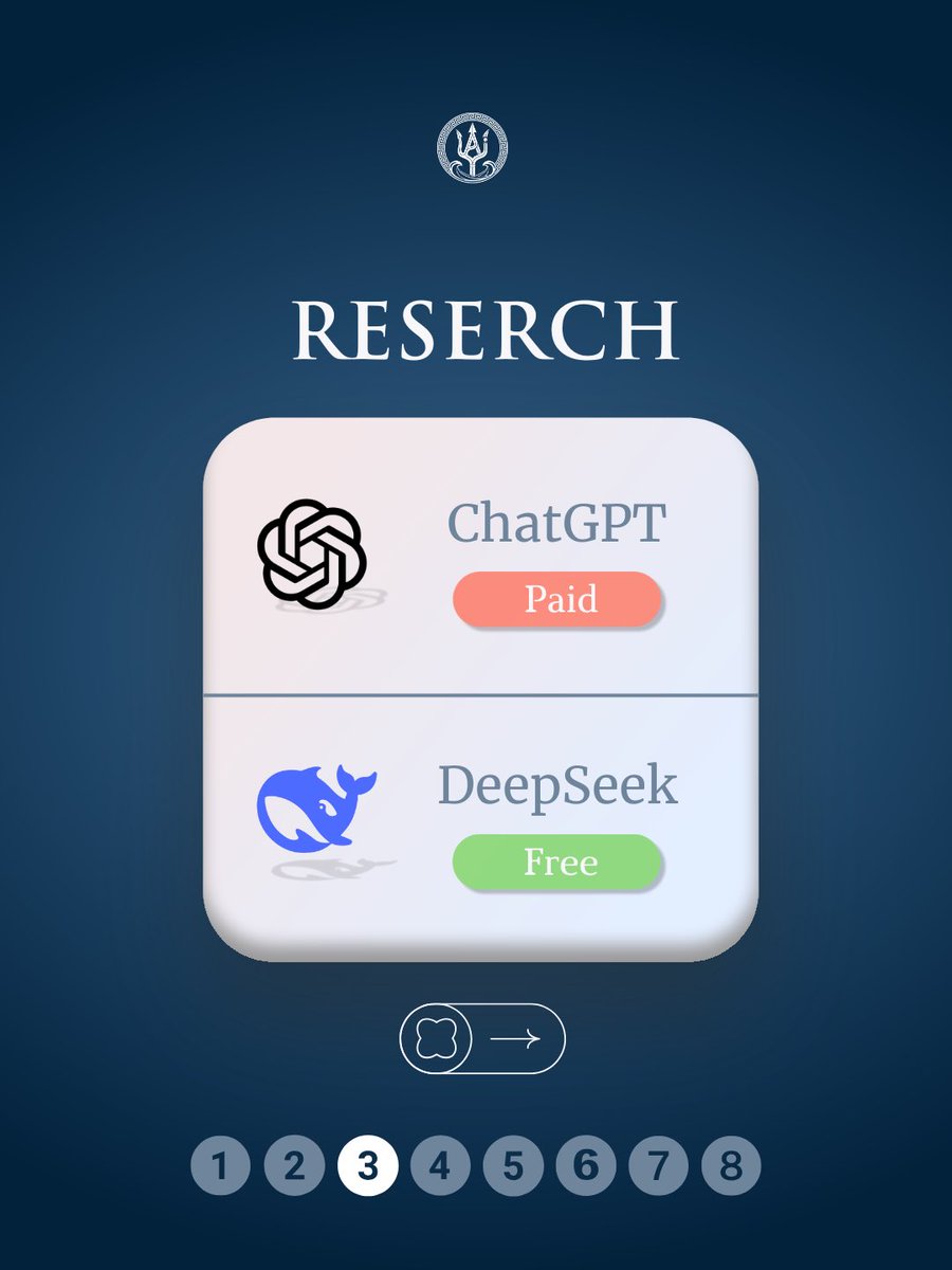 poseidanai's tweet photo. 🌊AI tools: Paid vs Free alternative part 1/2
.
Save this for later.
.
#tech #ai #AITools #AIReviews #ainews #AIComparison #FreeAITools #PaidAITools #AutomationAI #BusinessAI #ia https://t.co/nreqYKJQ1N
