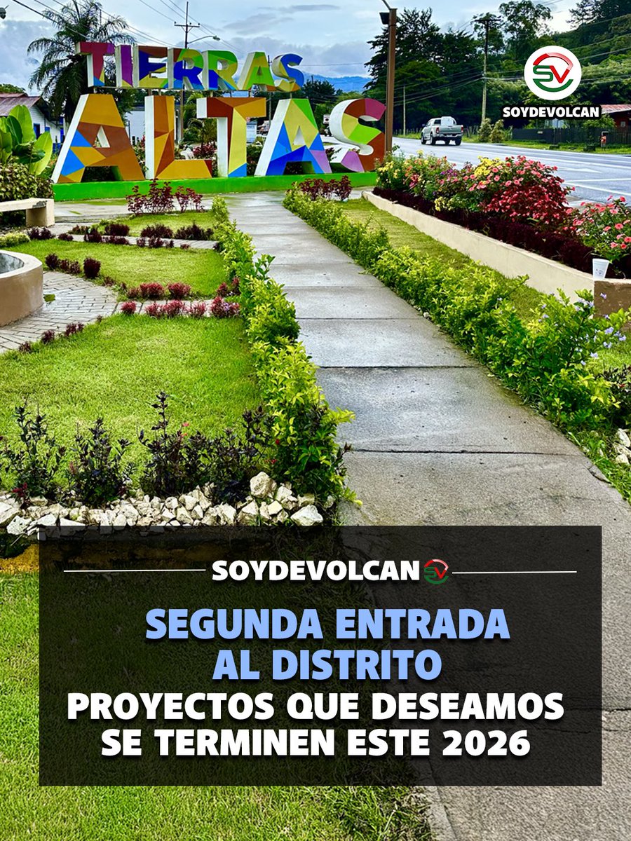 Top 3 Proyectos que deseamos entreguen en este 2026 en Tierras Altas #soydevolcan #chiriqui #panama
