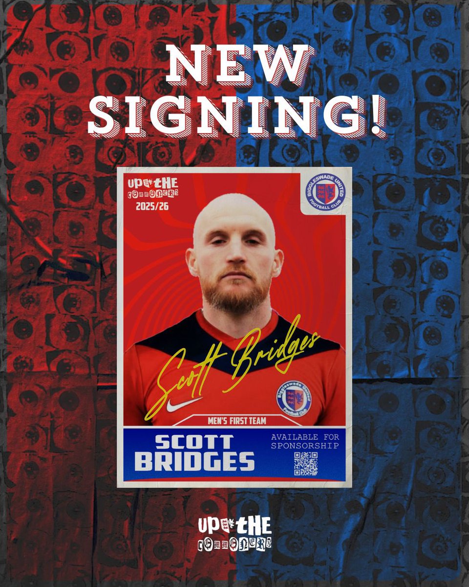 NEW SIGNING: SCOTT BRIDGES ✍️

We are delighted to announce the signing of experienced midfielder Scott Bridges.

Most recently with Kings Langley and AFC Welwyn, Scott has spent most of his career at Royston Town - captaining them to the Southern Football League D1 title!