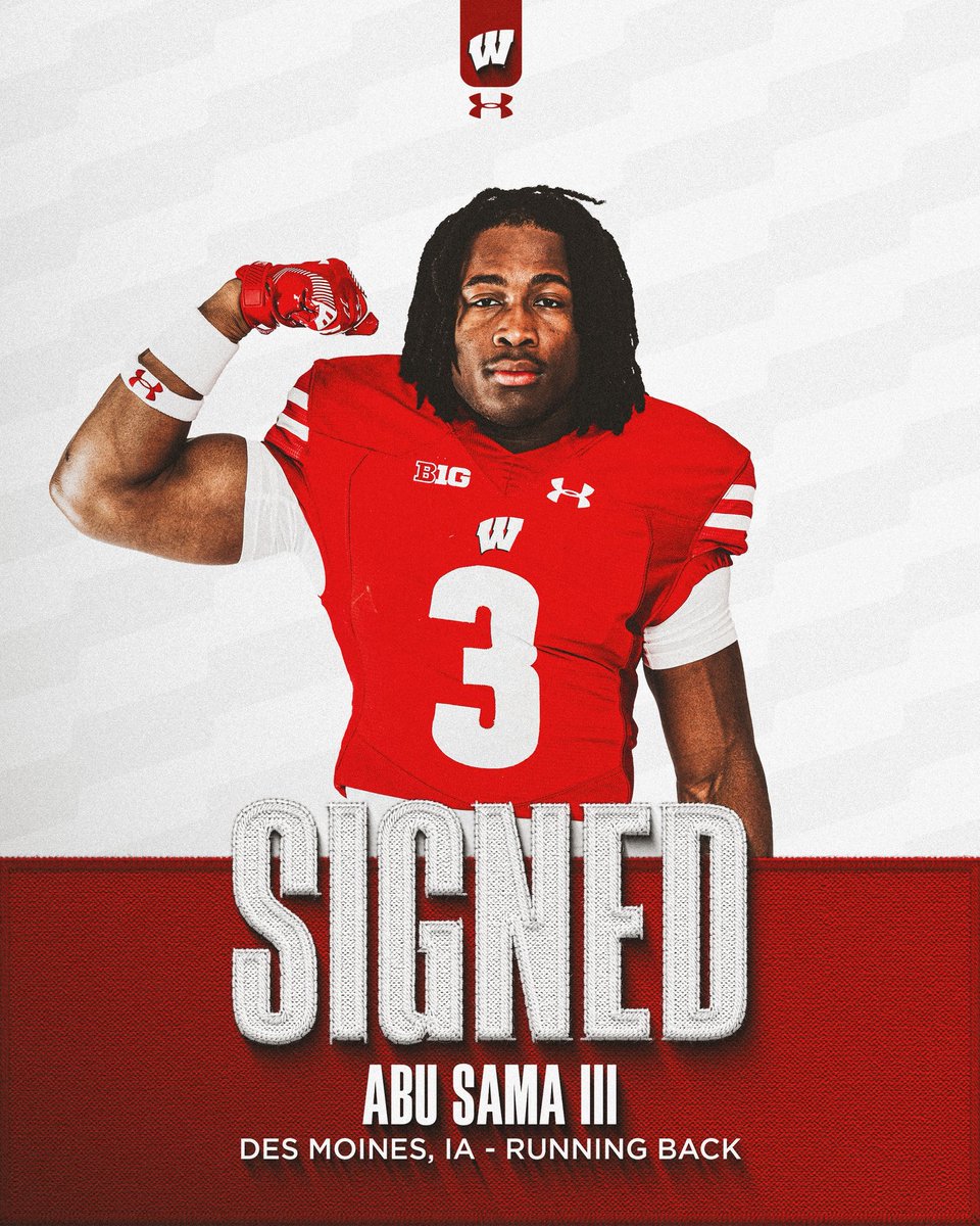 Wisconsin Football tweet media