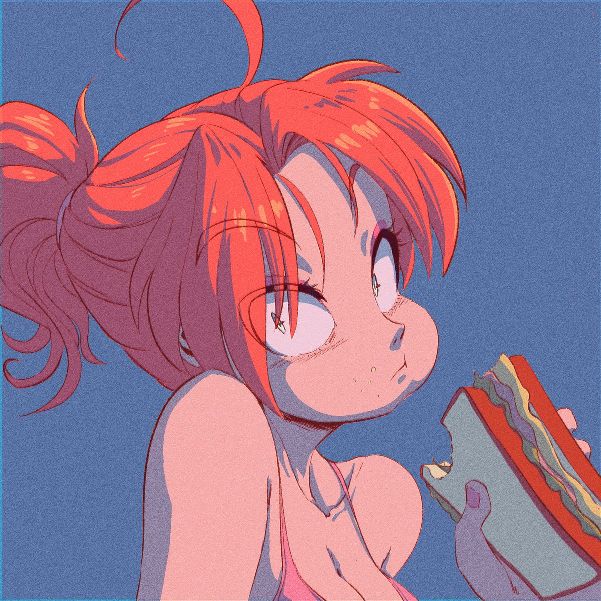 Not so flat color Amelia
(no le digan al Bugi)