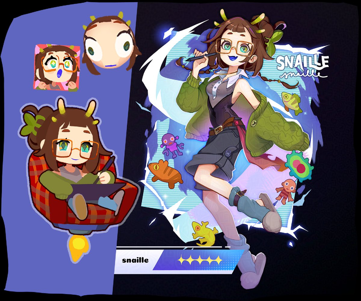 snaille✨Ohdake Studio tweet media