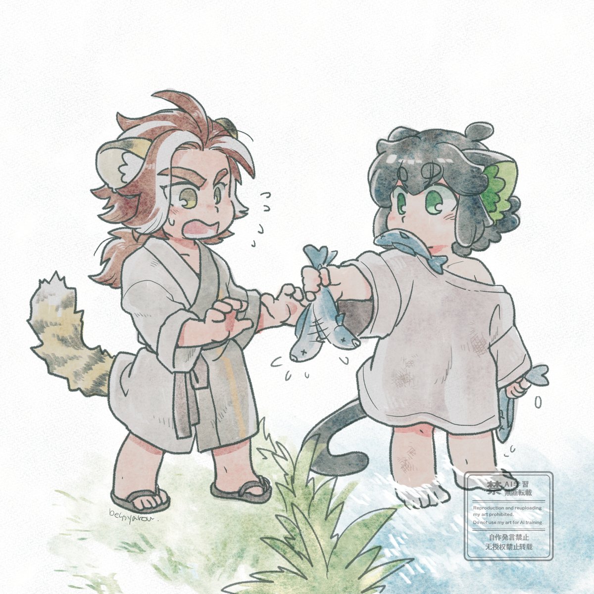 仔虎に夢を見ているが　きっと実際可愛いでしょうよ！