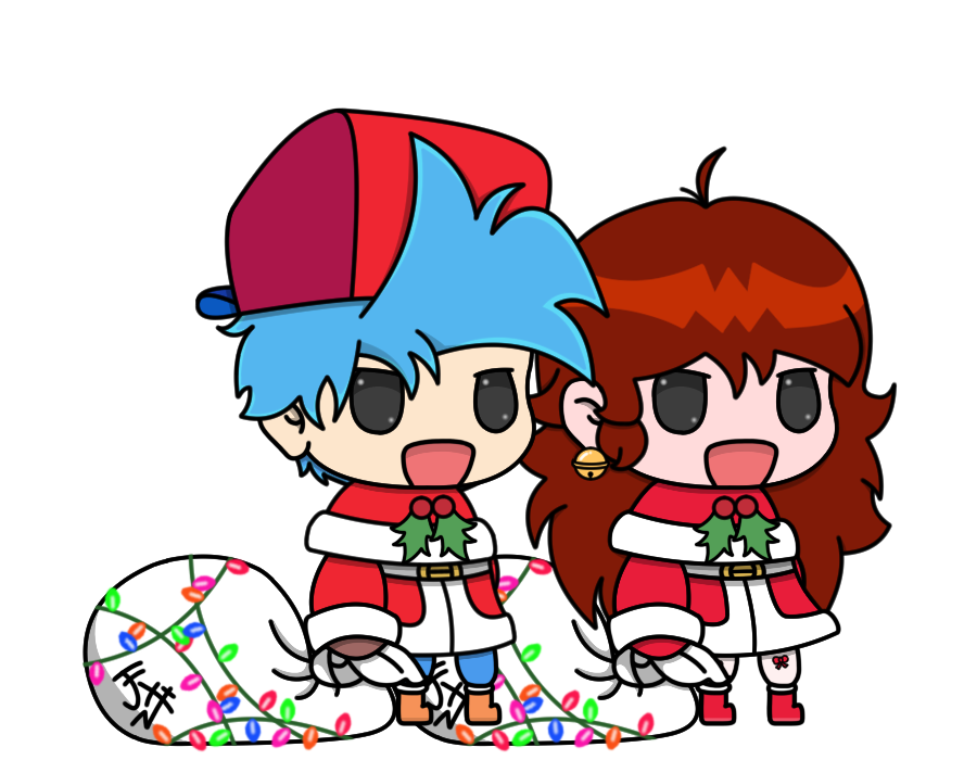 FlatXL's tweet photo. Introducing Boyfriend and Girlfriend, From Friday Night Funkin' in Padoru format!

The protagonist of the game, along with the love of his life!

More versions in my Pixiv!
#Padoru #fridaynightfunkin #fnfbf #fnfgf https://t.co/soLjdKi8TN