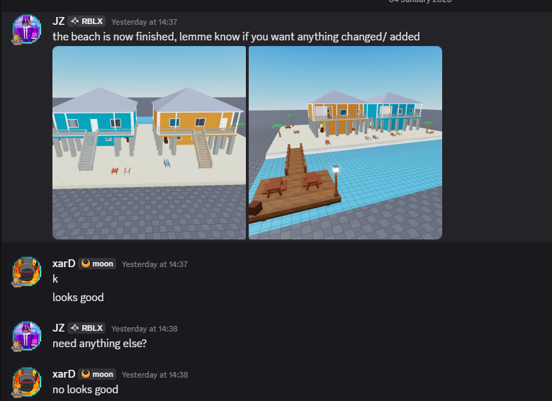 JZBuilds2's tweet photo. Just finished a commission, classic 2009 Roblox beachIi don't think I will be doing this style again it feels off to me🤣- Contact me if you need a commission done

Discord User: j_xx
#ROBLOX #RobloxDev #robloxart https://t.co/YPeR2kpJpA