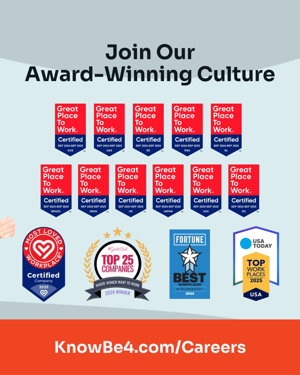 KnowBe4 People tweet media