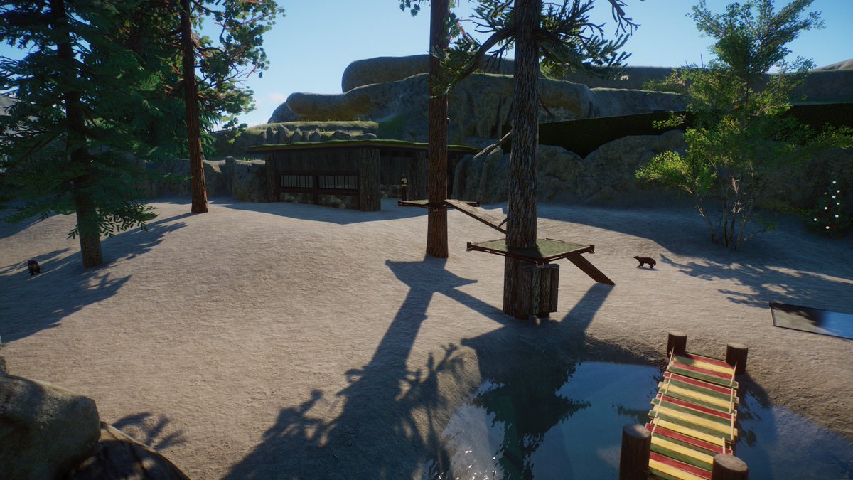 Clockwork4Sims's tweet image. Thanks to all who stopped by today's stream! I worked on the wolverine habitat. I still have quite a bit more to do but its coming along nicely. We raided the lovely @RudiRennkamel . See yall wednesday for more planet zoo!