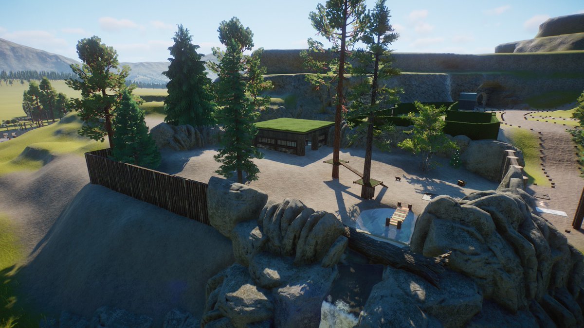 Clockwork4Sims's tweet image. Thanks to all who stopped by today's stream! I worked on the wolverine habitat. I still have quite a bit more to do but its coming along nicely. We raided the lovely @RudiRennkamel . See yall wednesday for more planet zoo!