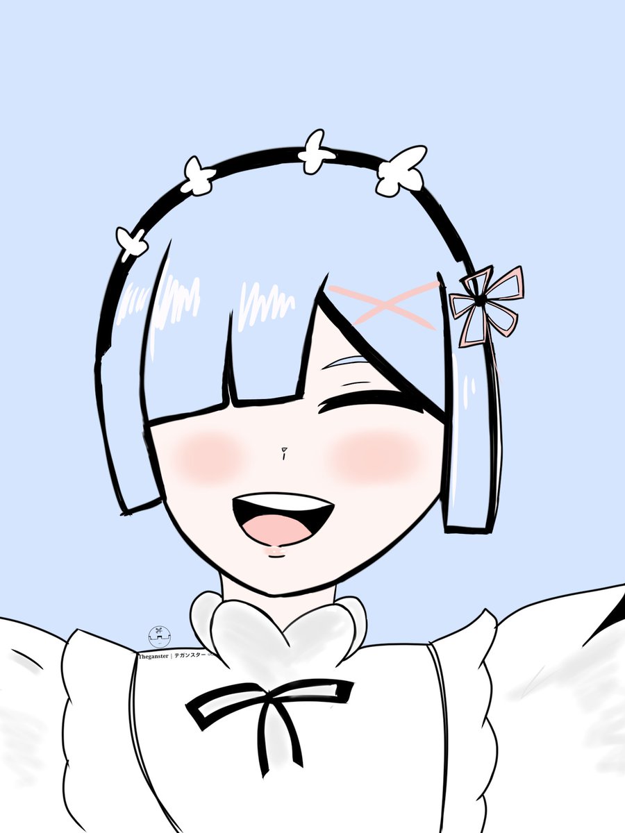 TheBs167's tweet photo. Smile~ | 笑顔
#レム #リゼロ #rezero https://t.co/pnjsMjwAXw