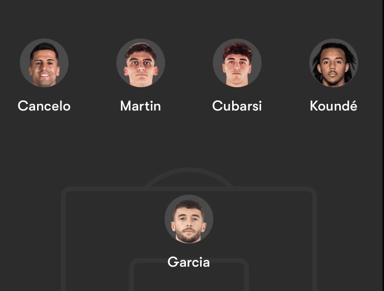 fcbtray's tweet image. What’s stopping this Barca backlike from winning a ucl? The best GK and best RB in the world then you have the best attacking fullback in the world at LB.