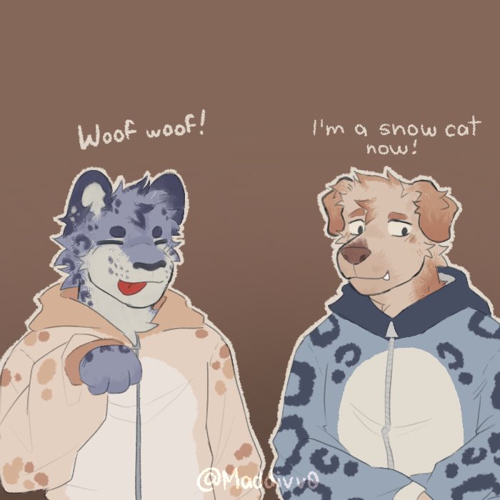 Maddivv0's tweet image. Dog leopard and leopard dog 😼
