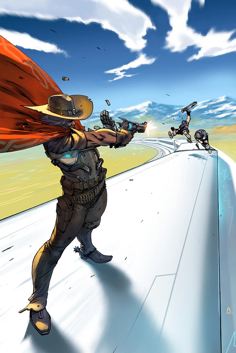 10 years ago, Cassidy: Train Hopper was released which was the first ever comic that Overwatch has released!

Comic: overwatch.blizzard.com/en-us/media/co…

Animated Comic: youtu.be/27edEb3iydo?si…