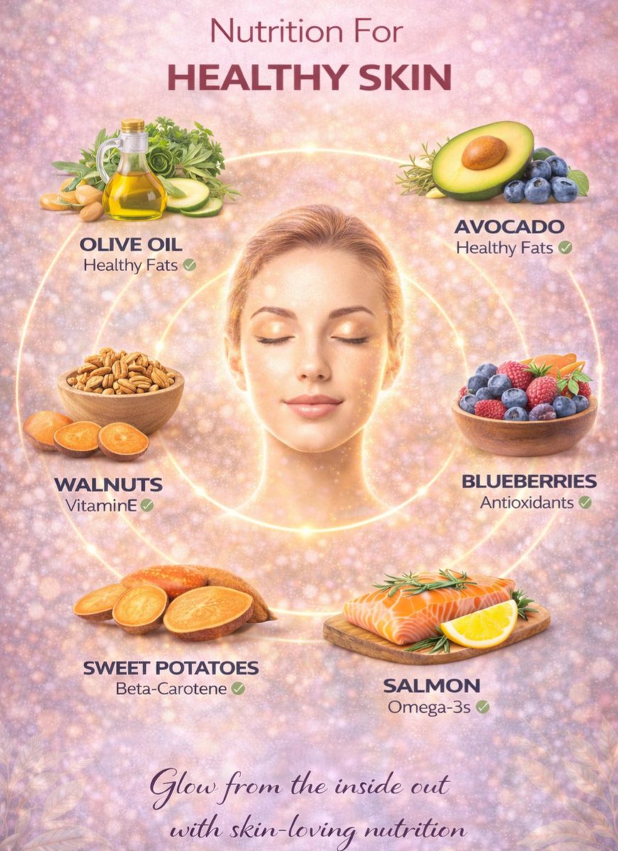 Nutrition for Healthy Skin: Feed Your Glow From Within 

healthempowersyou.net 

#HealthTips #benefits #nutrition
