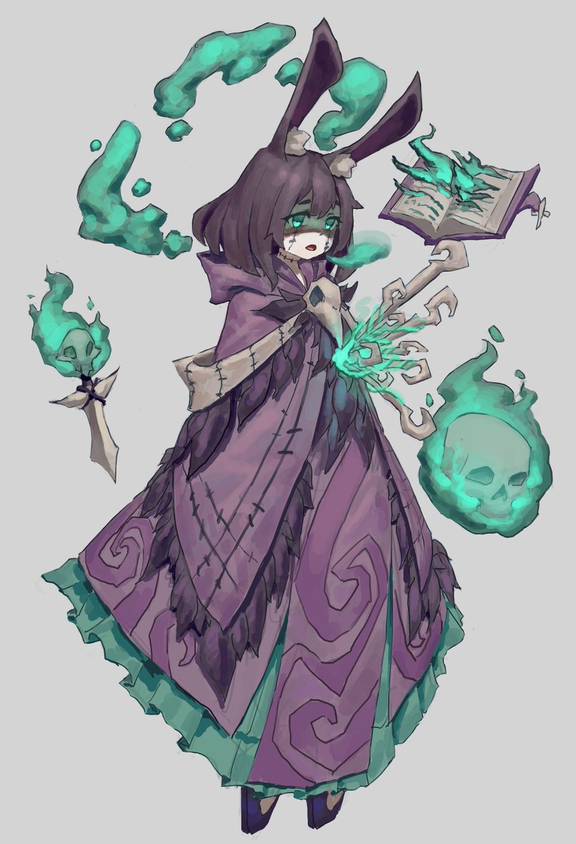 Aisleen_art's tweet image. Hex bunny!