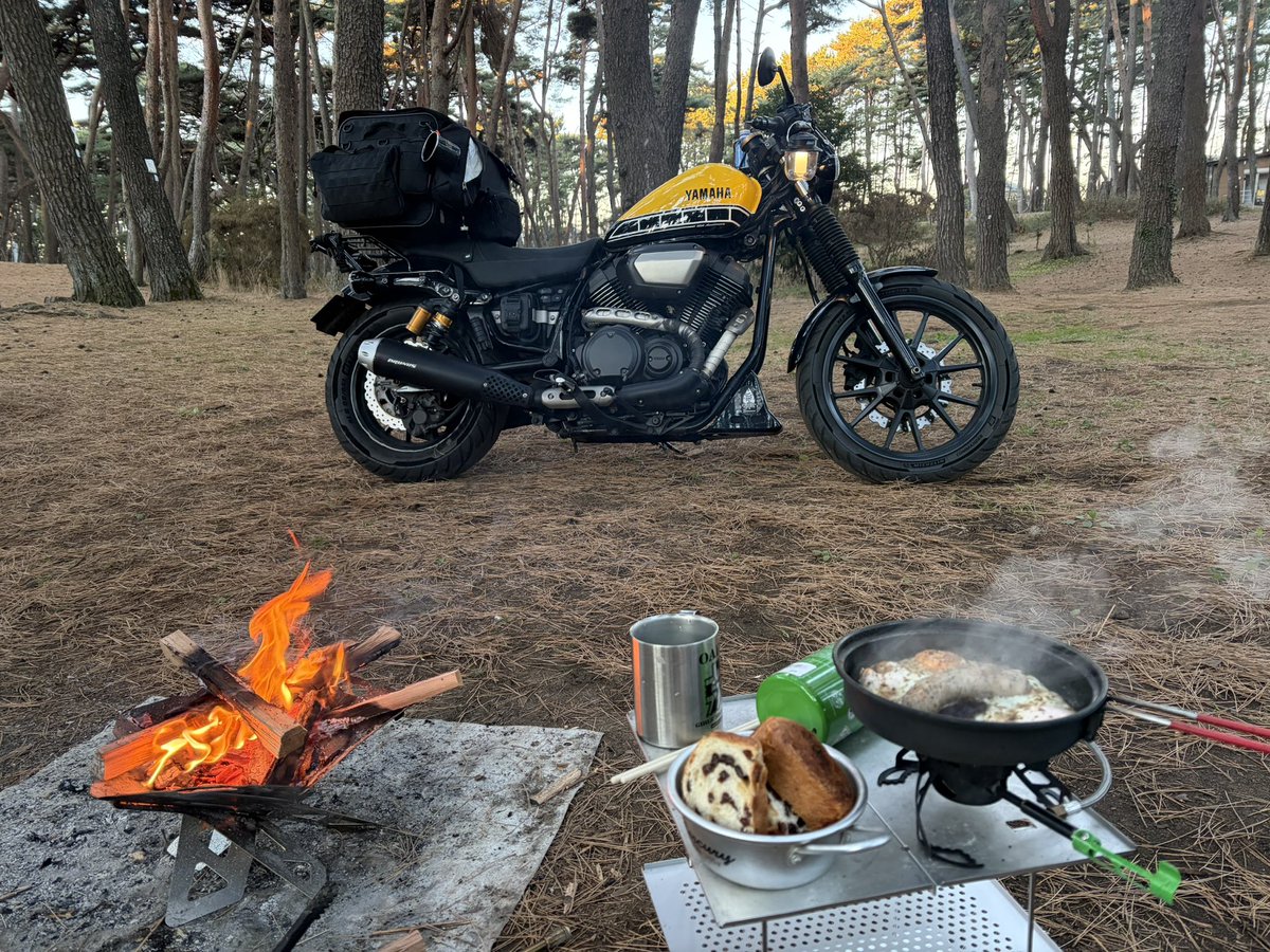 biroshing's tweet image. おはようございます。
連泊しました。