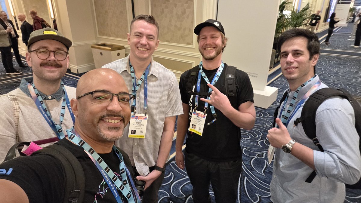 DaPoets's tweet photo. #CES2026 we are in da house! https://t.co/e8ITDEeSy8