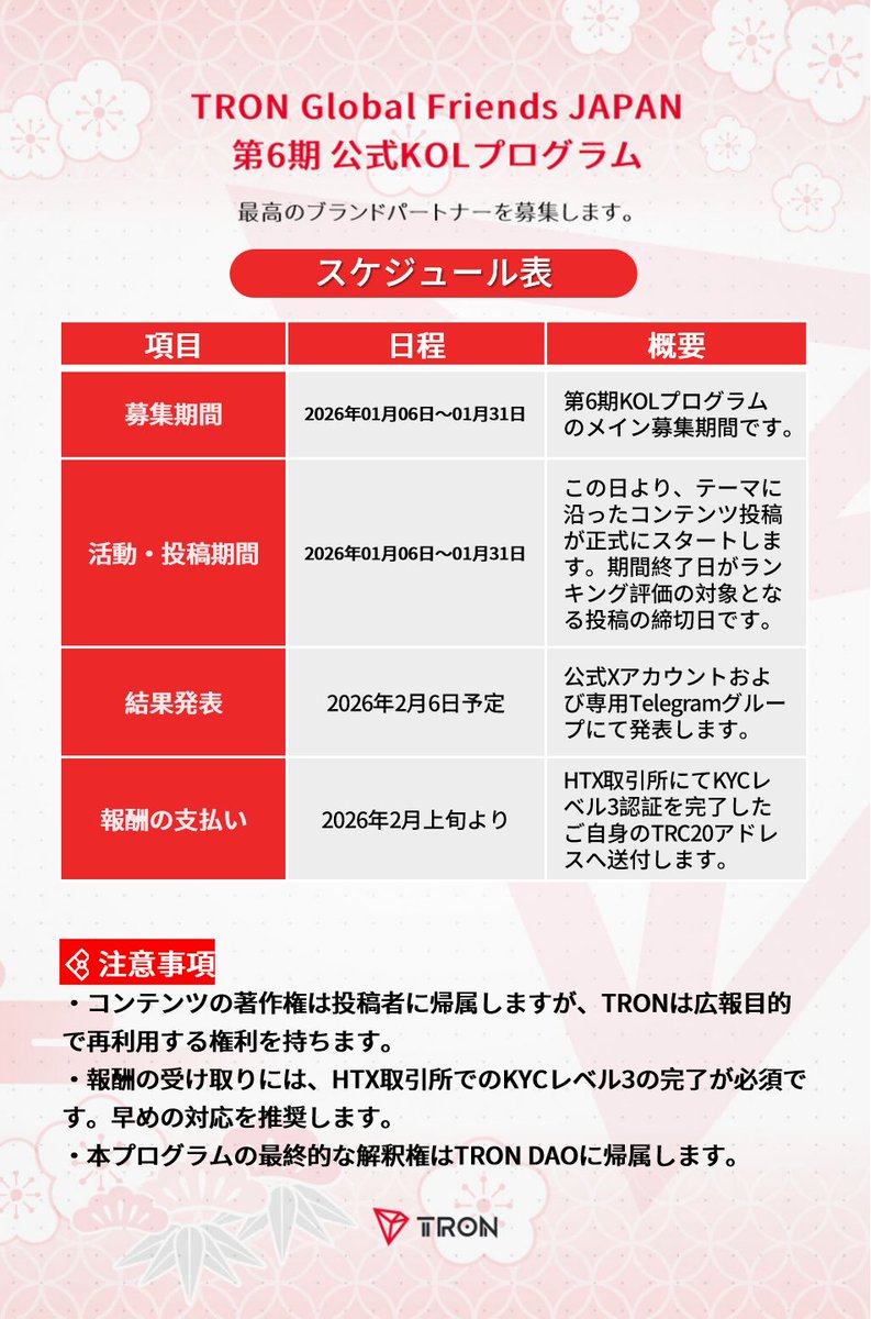 TRON DAO Japan🇯🇵 (@TronDao_JPN) / Posts / X