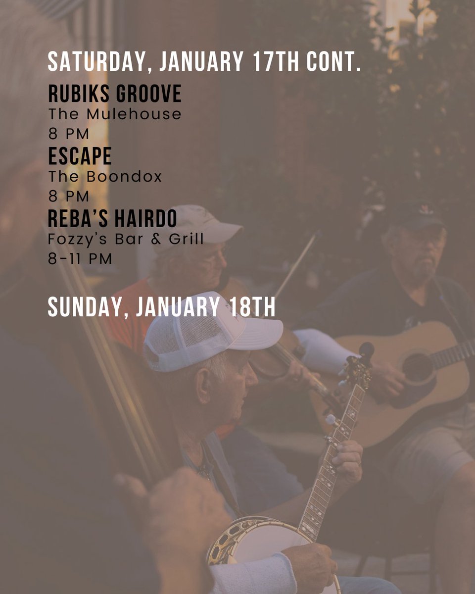 experiencemaury's tweet image. 🎶 Get ready to groove, Maury County! Join us for incredible live music events that will keep your spirits high and your feet tapping! 🎉✨

📸 Kayla DeLange

#LiveMusic #MauryCounty #ExperienceMaury