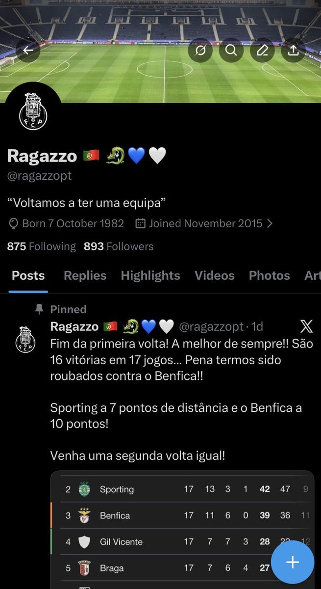 ragazzopt's tweet image. “Voltamos a ter uma equipa”