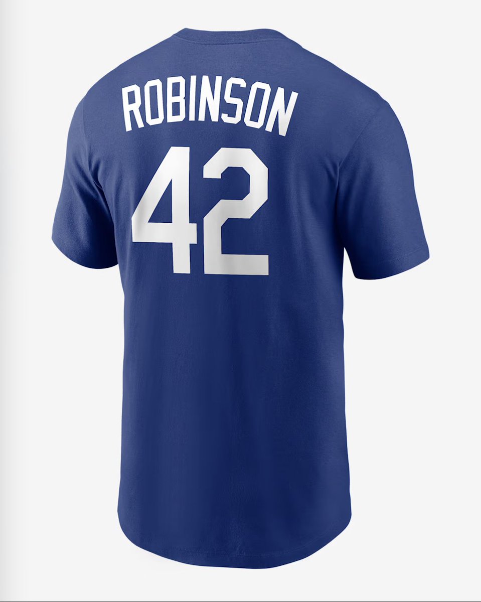 snkr_twitr's tweet image. AD: Jackie Robinson Brooklyn Dodgers Cooperstown Nike MLB T-Shirt

Shop -&amp;gt; mavely.app.link/VAmaoxvXGZb