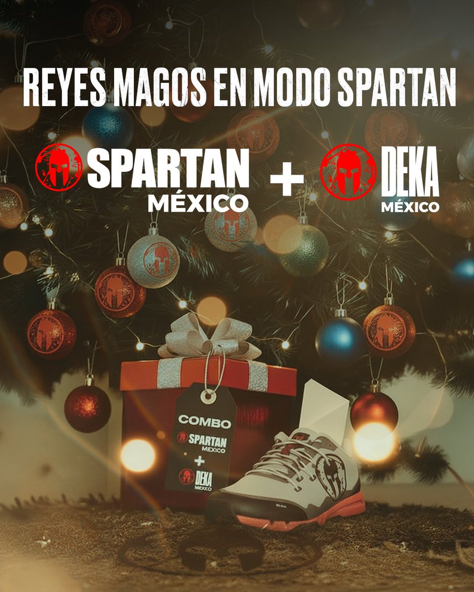 🎁✨ Esta noche no llegan juguetes.
 Llegan decisiones.
Los Reyes Magos no traen algo para guardar…
Traen algo para construir.
🔥 Spartan + DEKA 2026 no es un regalo cualquiera.
Es elegir entrenar cuando otros descansan.
Es empezar el año con una razón clara para no rendirte.
