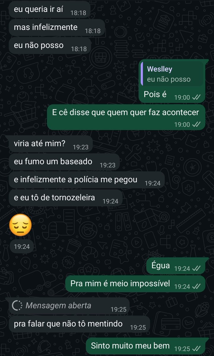 rafa_narie's tweet image. Tava conversando com um carinha que conheci no Tinder logo que cheguei aqui ai ele sumiu aí me apareceu hj e