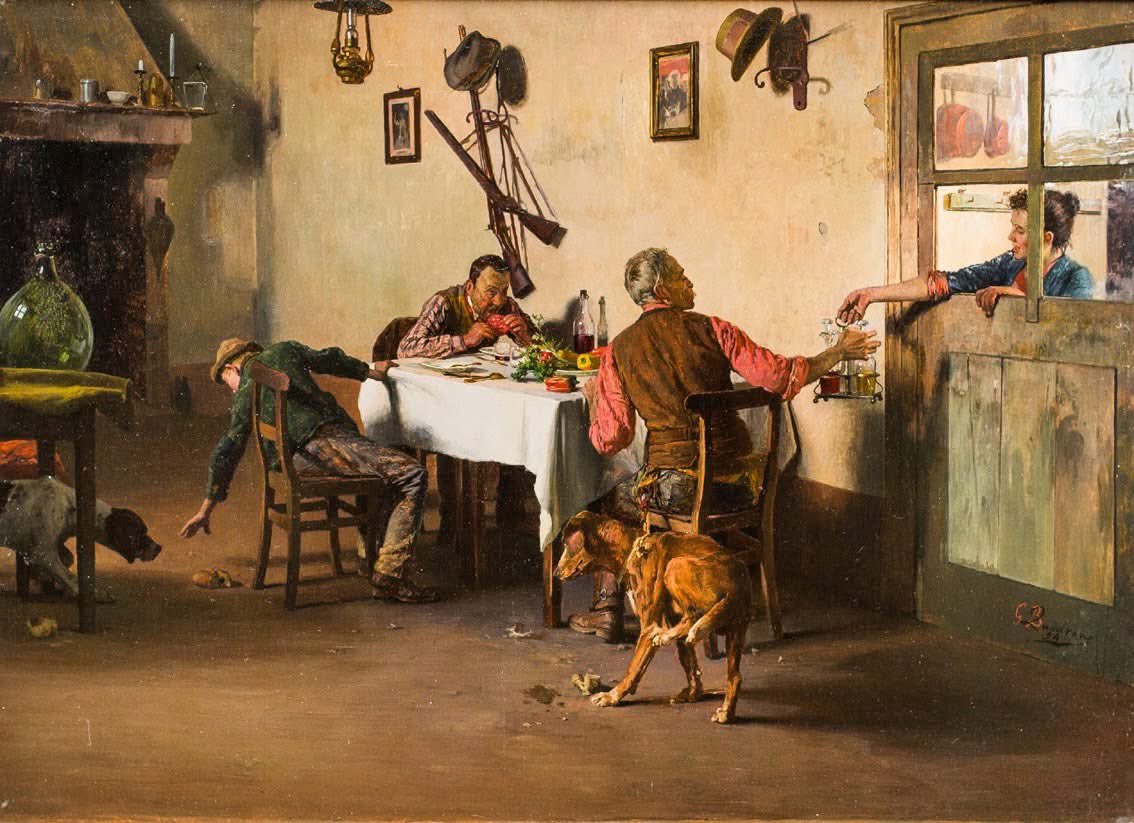 PinarKanat's tweet image. Giovanni Battista Quadrone ,Italian painter (1844–1898)