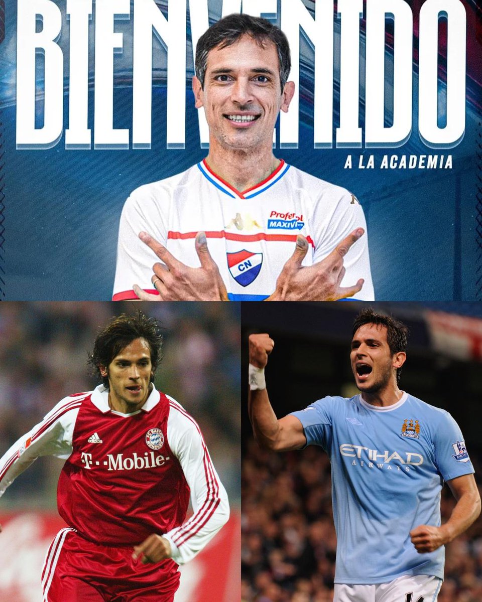 FTBLsection's tweet image. Roque Santa Cruz, the legendary Paraguayan striker and the all-time top scorer for his national team had spells at major European clubs such as Bayern Munich, Manchester City, and also played for Real Betis and Málaga.

Now, at 44 years old, and in his 28th season as a…