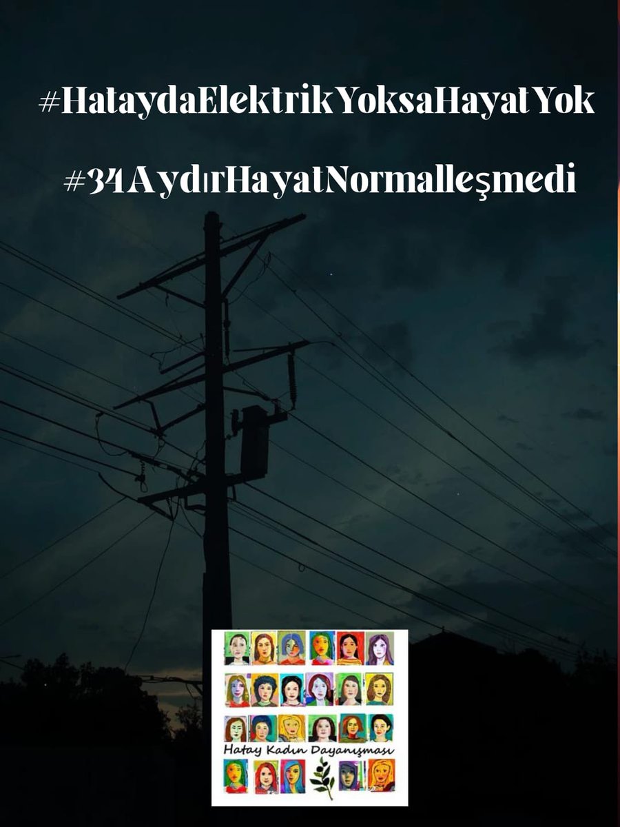 Sizin iş bilmezliğiniz yüzünden insanlar günlerdir dondurucu soğukta yaşam mücadelesi veriyor.
İş yerleri çalışamaz hâlde, hayat durma noktasında.
Bu ihmalkârlık ne zaman sona erecek?
Ne zaman sorumluluk alıp çalışmayı düşünüyorsunuz ! 
#HataydaElektrikYoksaHayatYok
