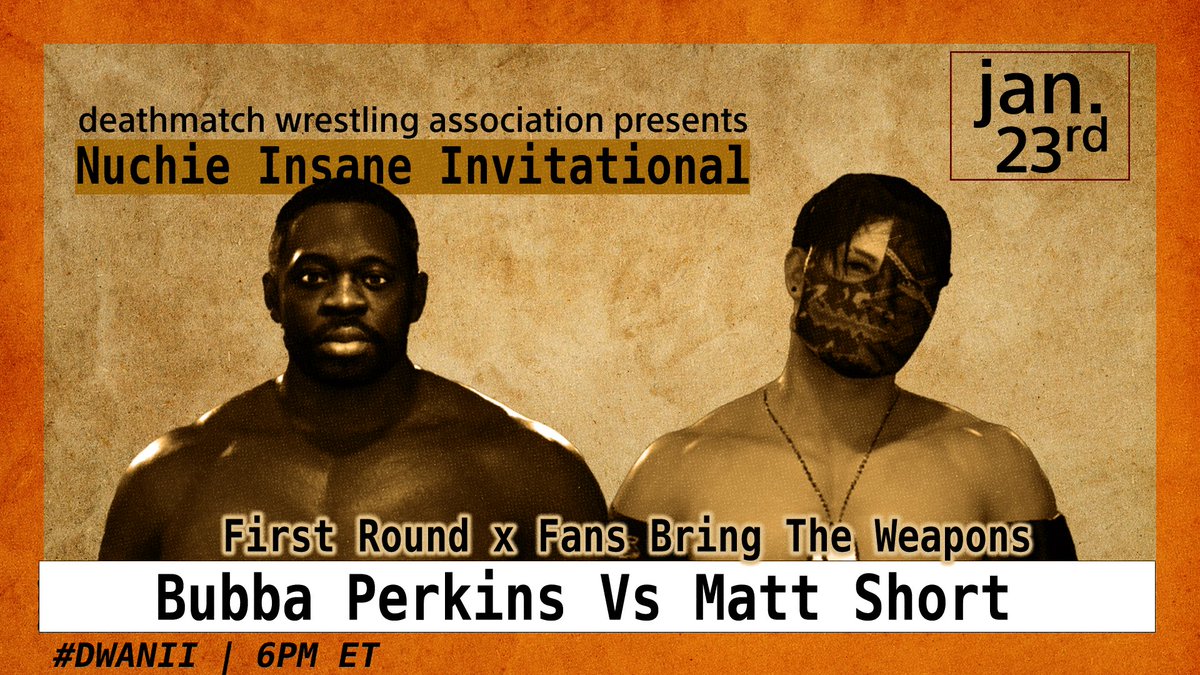 DWA_Pro's tweet image. 🚨NII UPDATE🚨

OFFICIAL ENTRANT : @RealWyattDanger 

JUST SIGNED: DOORS , LADDERS AND CHAIRS MATCH

WYATT DANGER VS @TheMaxDrayton 

Already Announced: 
Fans Bring The Weapons
Homerun Derby
Queen of the YAMMED championship 

1/23/26 | 6PM ET | ONLY ON YOUTUBE 
#DWANII #CAW