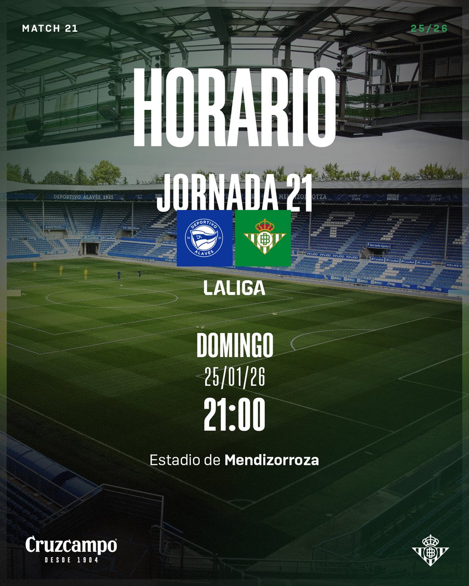 📆⏰🔜

¡Ya tenemos fecha y hora para el #AlavésRealBetis!