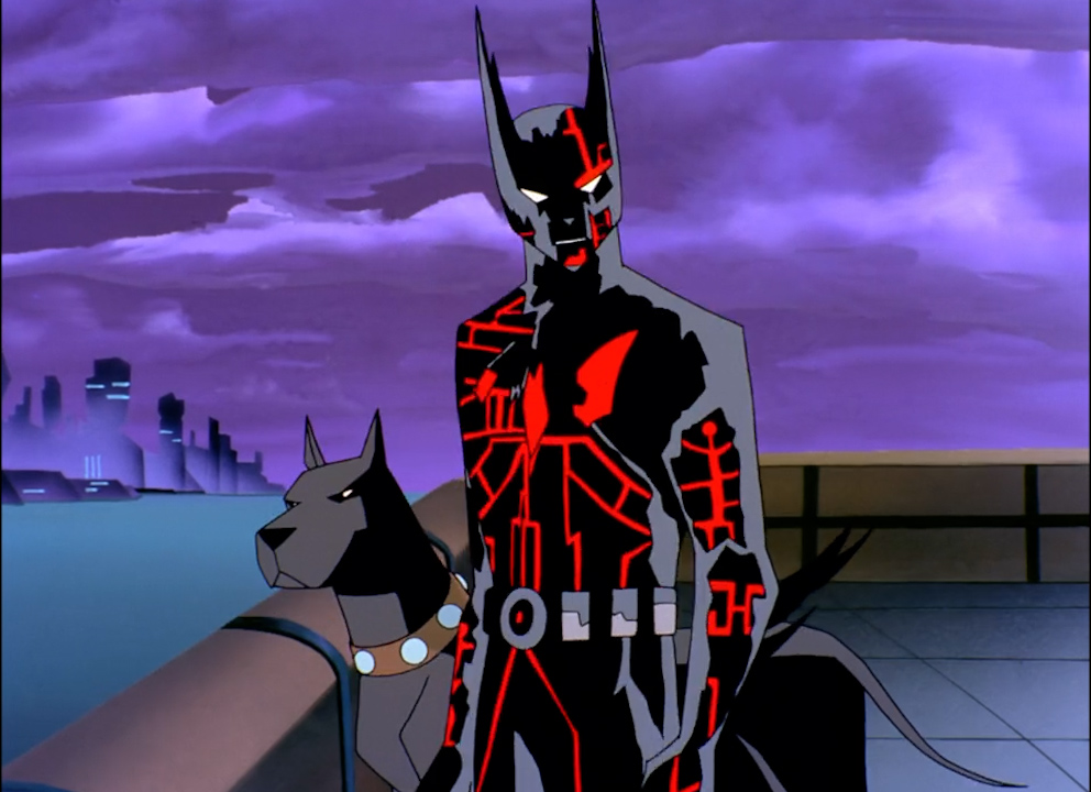 BlazeBinges's tweet image. Battle Damaged Batman Beyond