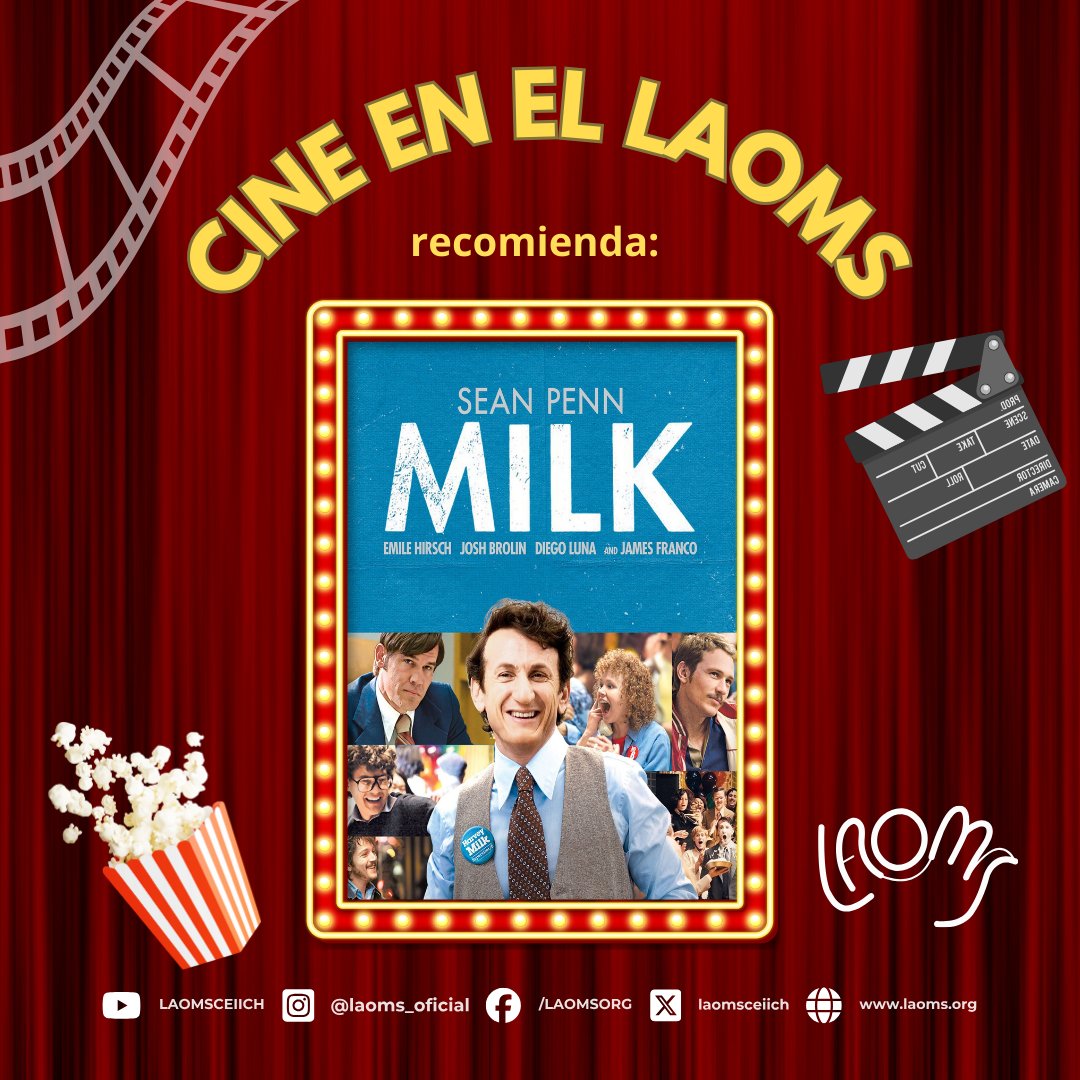 🍿🎥 Cine en el LAOMS recomienda: Milk 🎞️

Un análisis sobre la acción colectiva y el paso de la protesta a la incidencia institucional. Imprescindible para estudiar movimientos sociales y representación política. 🏳️‍🌈✊