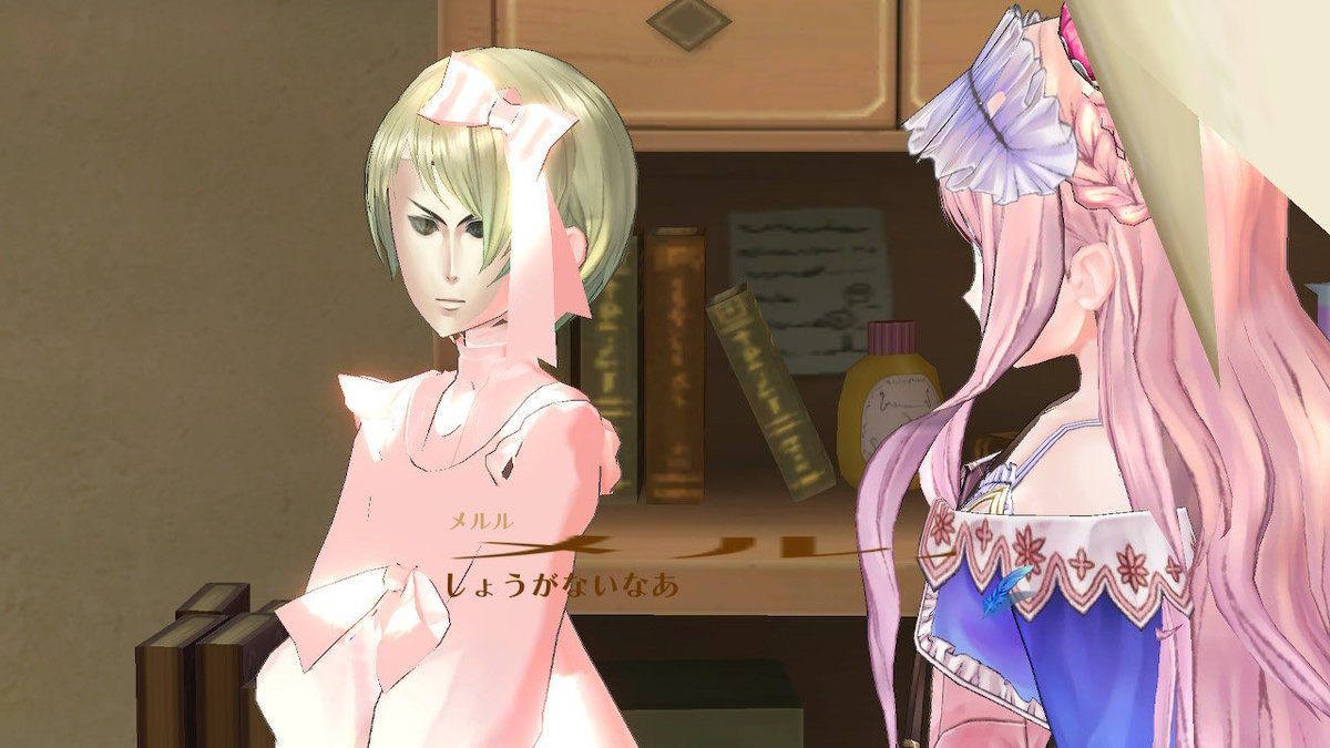 Switchでメルルのアトリエやってたらバグってケイナが岸田メル先生