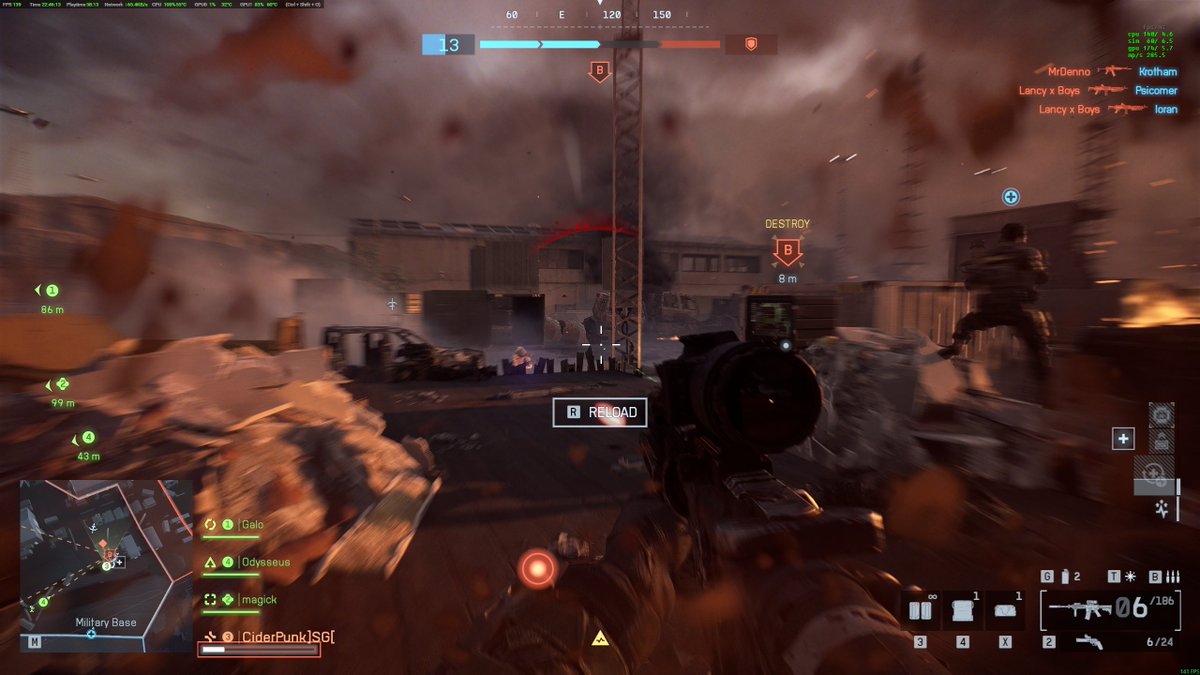 CiderPunk's tweet photo. @Battlefield this bug has exiscted since this awful map came out, Rush, you cannot arm this MCOM once the shack it's in is destroyed to this state, PLEASE it's been months! https://t.co/Wq2PMksV8q