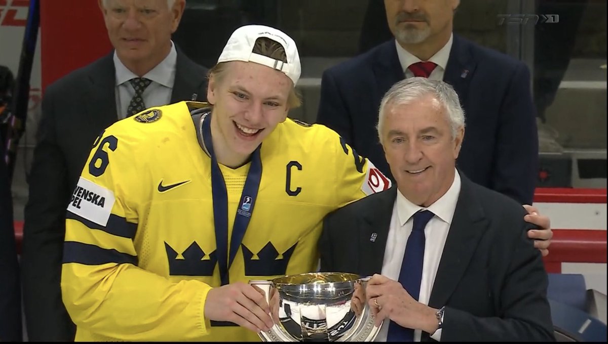 insiderJmoney's tweet image. Jack Berglund. Player of the Tournament. Best Player in the World. No other prospect did what he did.