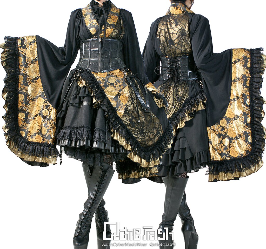 【QutieFrash】着物カーデ Quite Frash 着物カーディガン