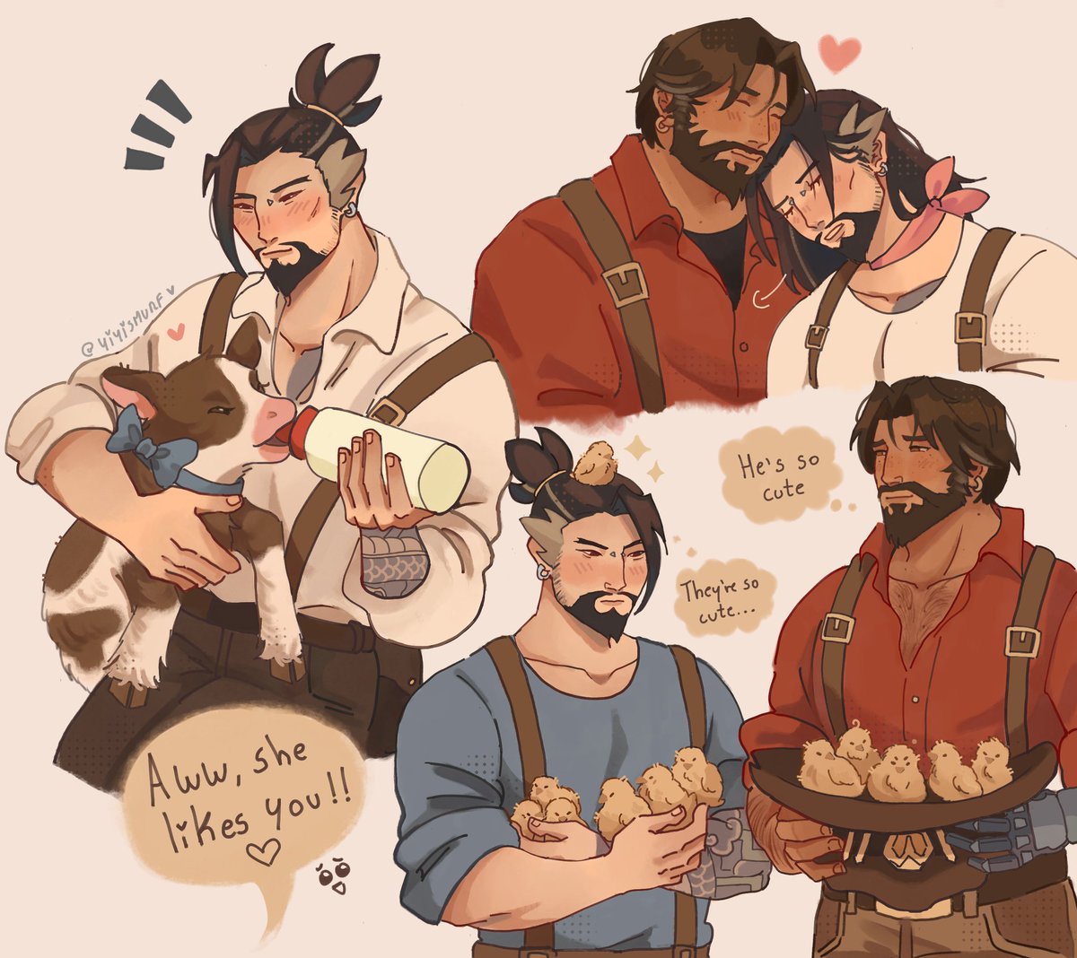 yiyismurf's tweet image. in another life 🌾 #yeehan