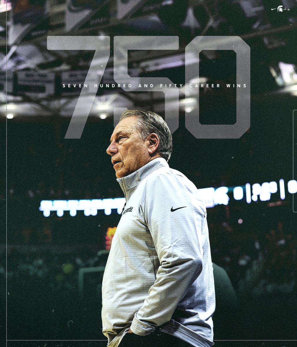 MSU_Basketball's tweet image. 750 🙌