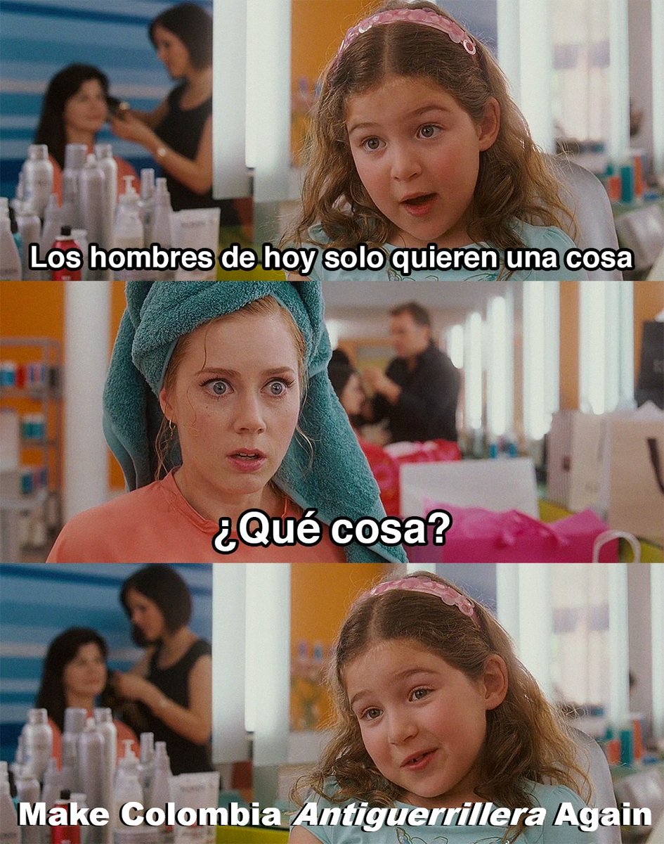 MakeColAntAgain's tweet image. Los hombres de hoy solo quieren una cosa...
