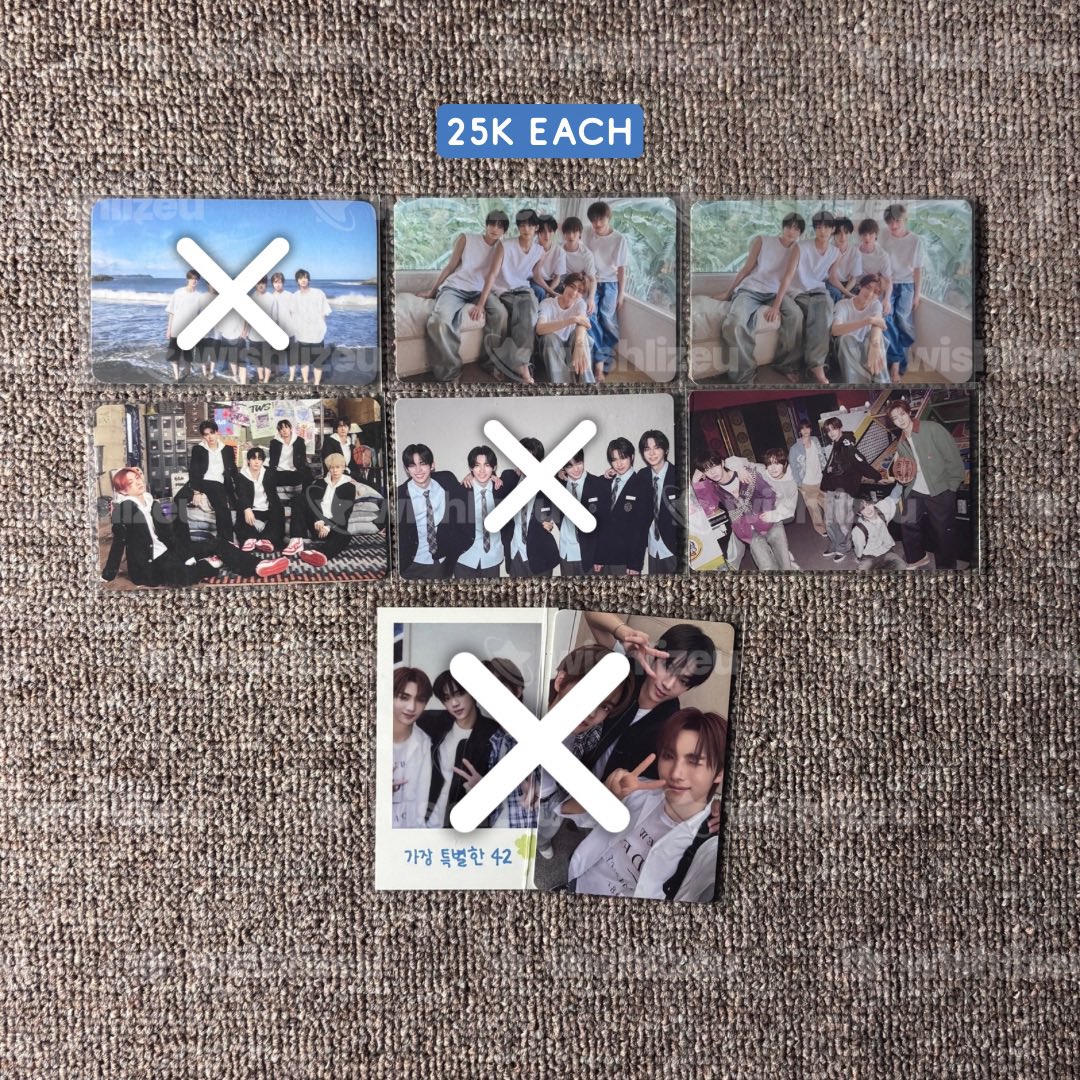 wishlizeu_'s tweet photo. wts want to sell

tws photocards
→ no min. take

for serious buyer only!
🌎 ww ⭕
📍 bogor, ina based
exc. packing &amp; shopee adm

wts want to sell shinyu dohoon youngjae hanjin jihoon kyungmin lfb pc poca #ตลาดนัดtws 투어스 포카 양도 분철 ld bene benefit pob album weverse https://t.co/WuG1jDP5tm