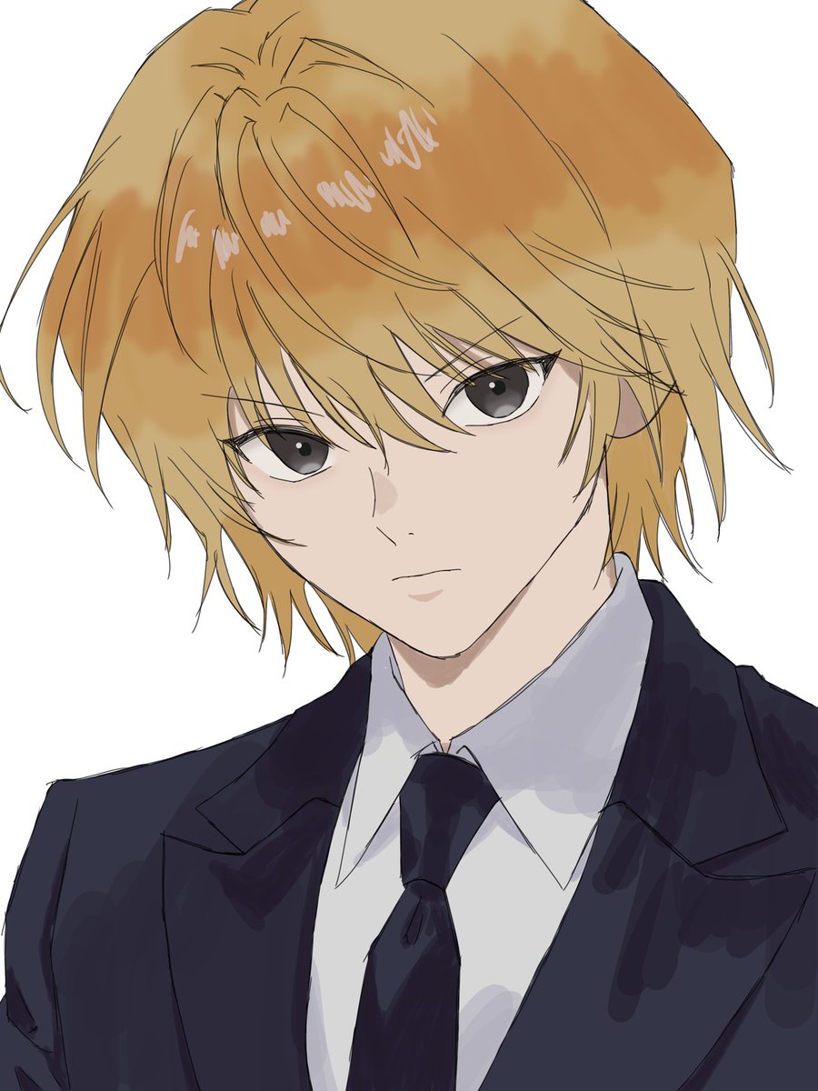 S2_llxo's tweet image. 上目とスーツ苦手なので練習