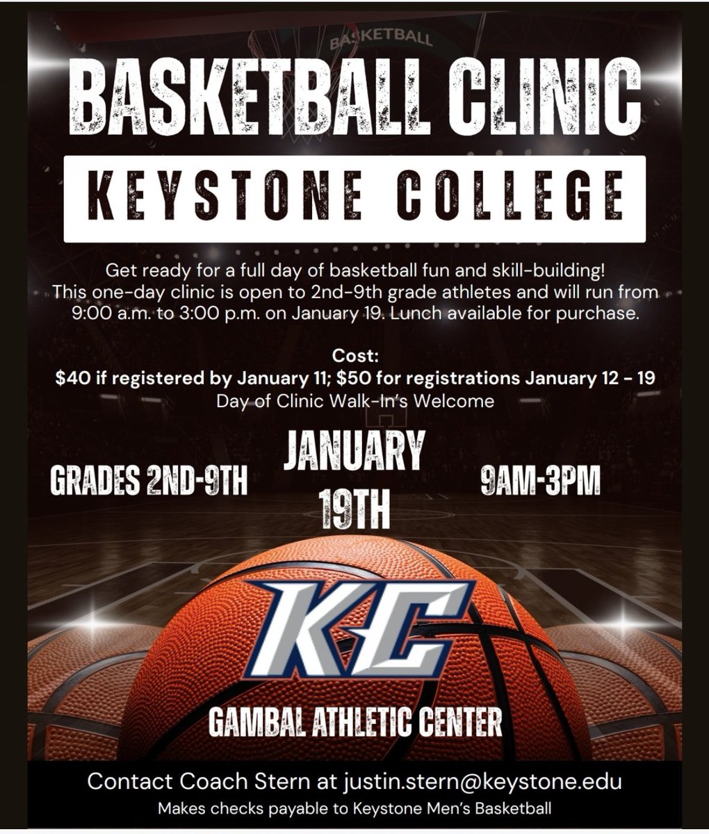 Keystone College Men’s Basketball tweet media