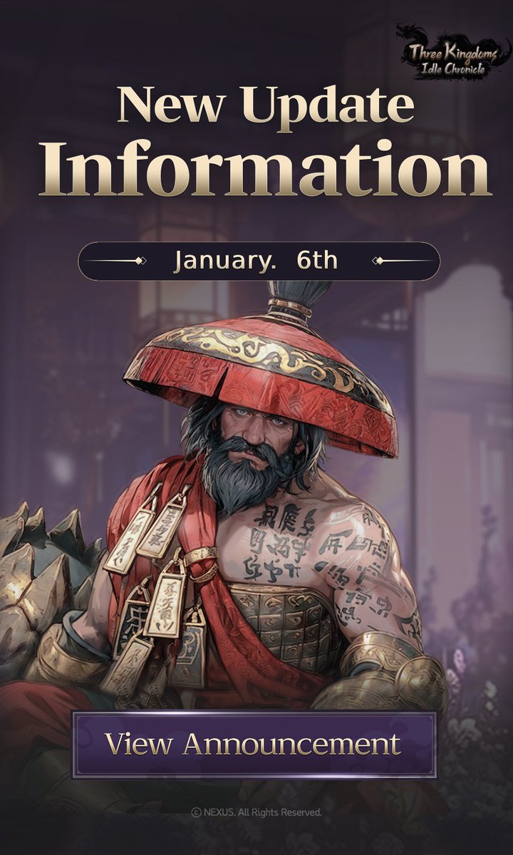 Three Kingdoms: Idle Chronicle tweet media