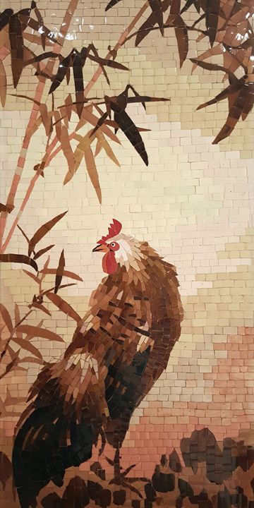 mainhon's tweet image. Art of the Day! "CHICKEN AND BAMBOO". Buy at: ArtPal.com/mainhon?i=4736…