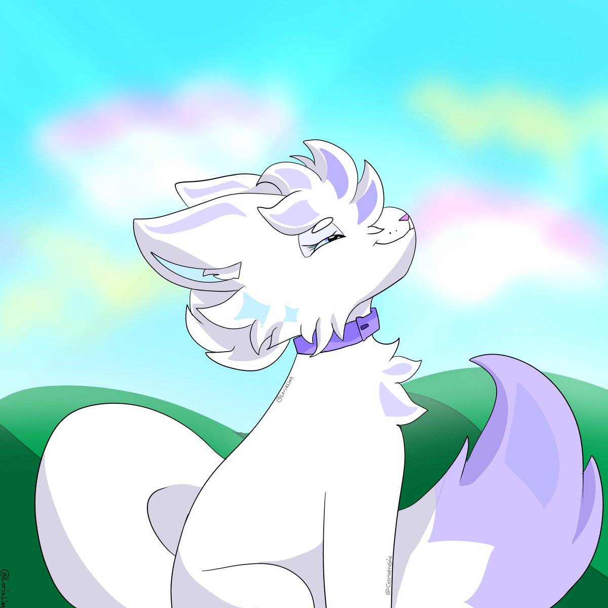 LoriaLian's tweet image. First art of 2026!
White cat