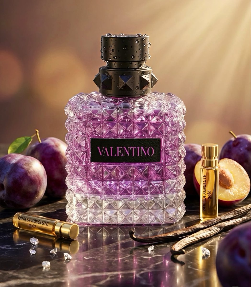 TheBeauteMethod's tweet photo. There’s a new Born In Roma by Valentino 👀 Notes: Plum, Osmanthus, Vanilla; ready to get my nose on it asap! https://t.co/npj8OriGdZ