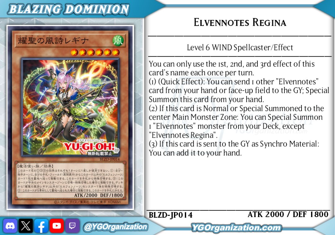 ◇ Blazing Dominion ◇ A new card for 