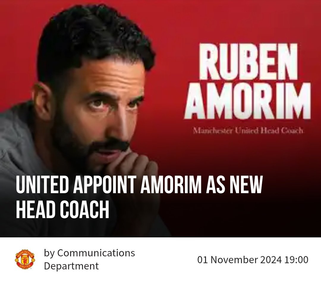 LambeResing's tweet image. Terakhir kali Ferrari menang race di Formula 1 terjadi di Mexico City GP pada 27 Oktober 2024.

Lalu pada 1 November 2024 Manchester United mengumumkan perekrutan Ruben Amorim sebagai manager baru.

Uniknya sejak Amorim melatih MU, Ferrari belum pernah memenangkan race di F1.…